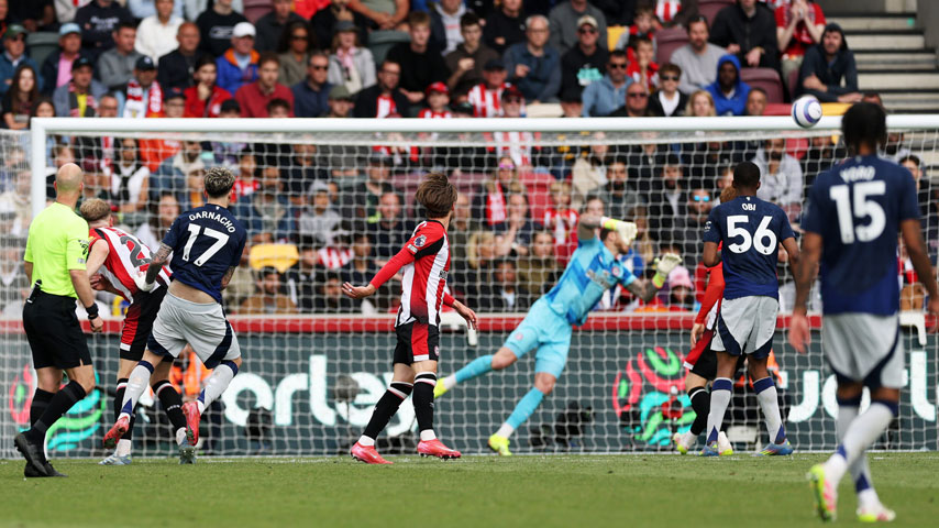 พรีเมียร์ลีกอังกฤษ : เบรนท์ฟอร์ด VS แมนเชสเตอร์ยูไนเต็ด