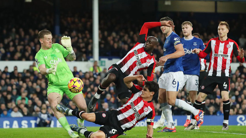 พรีเมียร์ลีกอังกฤษ : เอฟเวอร์ตัน VS เบรนท์ฟอร์ด