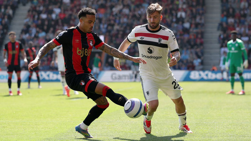 พรีเมียร์ลีกอังกฤษ : บอร์มัธ VS แมนเชสเตอร์ยูไนเต็ด